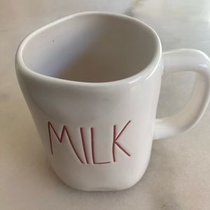 Rae Dunn “milk” mug coffee mug